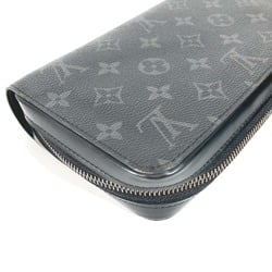 Louis Vuitton M61698 MonogramEclipse Travel Case Hand Bag Long Wallet Long Wallet Black