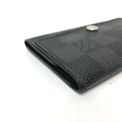 Louis Vuitton N62662 Damier Graphite 6 key case Key Case Black SilverHardware