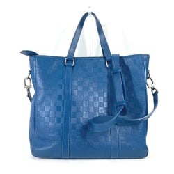 Louis Vuitton N41352 Damier Infini 2WAY Shoulder Bag shoulder Tote Bag Neptune blue