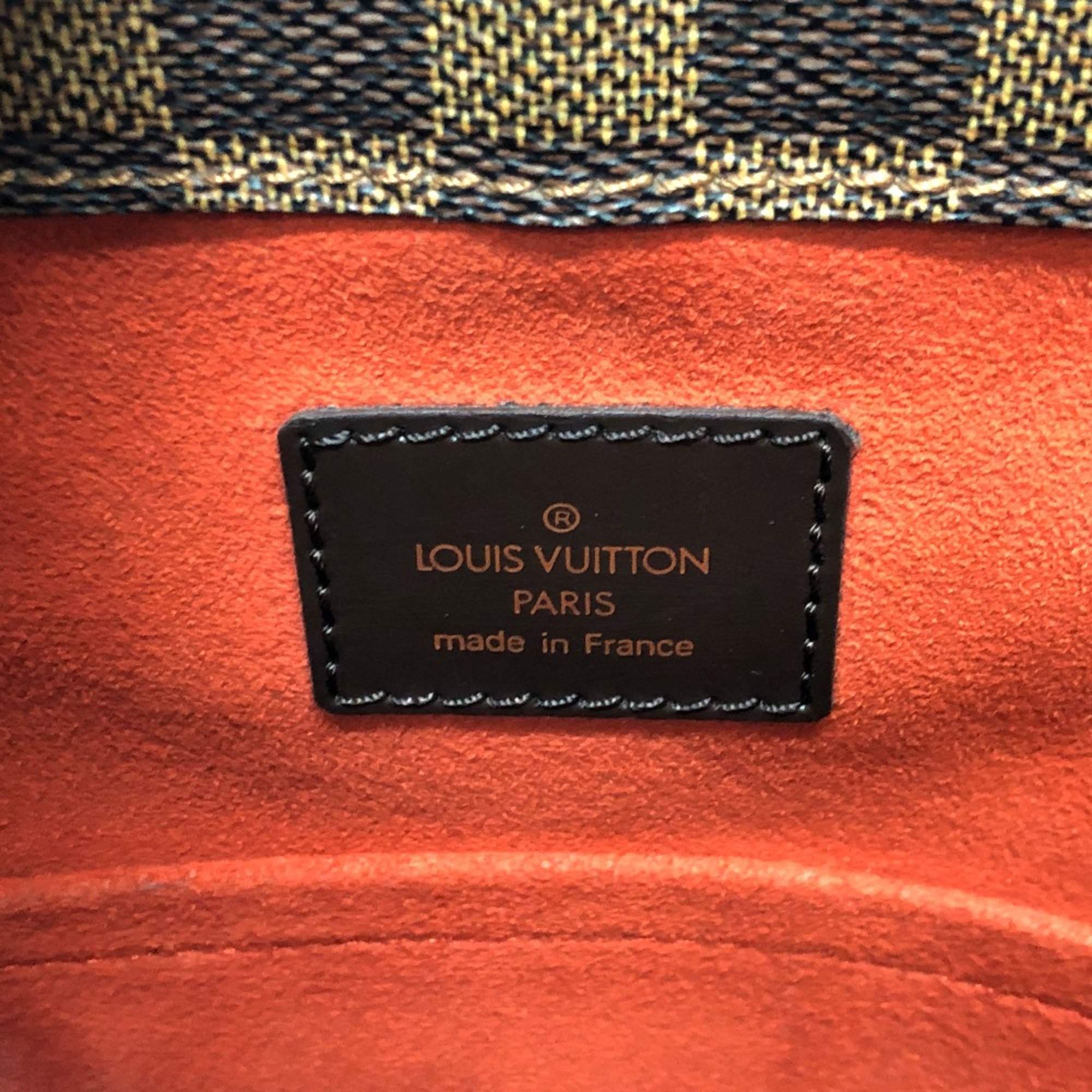 Louis Vuitton N51123 Shoulder bag Tote Bag Ebene Brown Orange