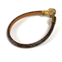 Louis Vuitton M6442F Monogram Bangle Bracelet Brown