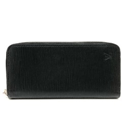 Louis Vuitton M60965 Epi Zip Around Long Wallet Black SilverHardware