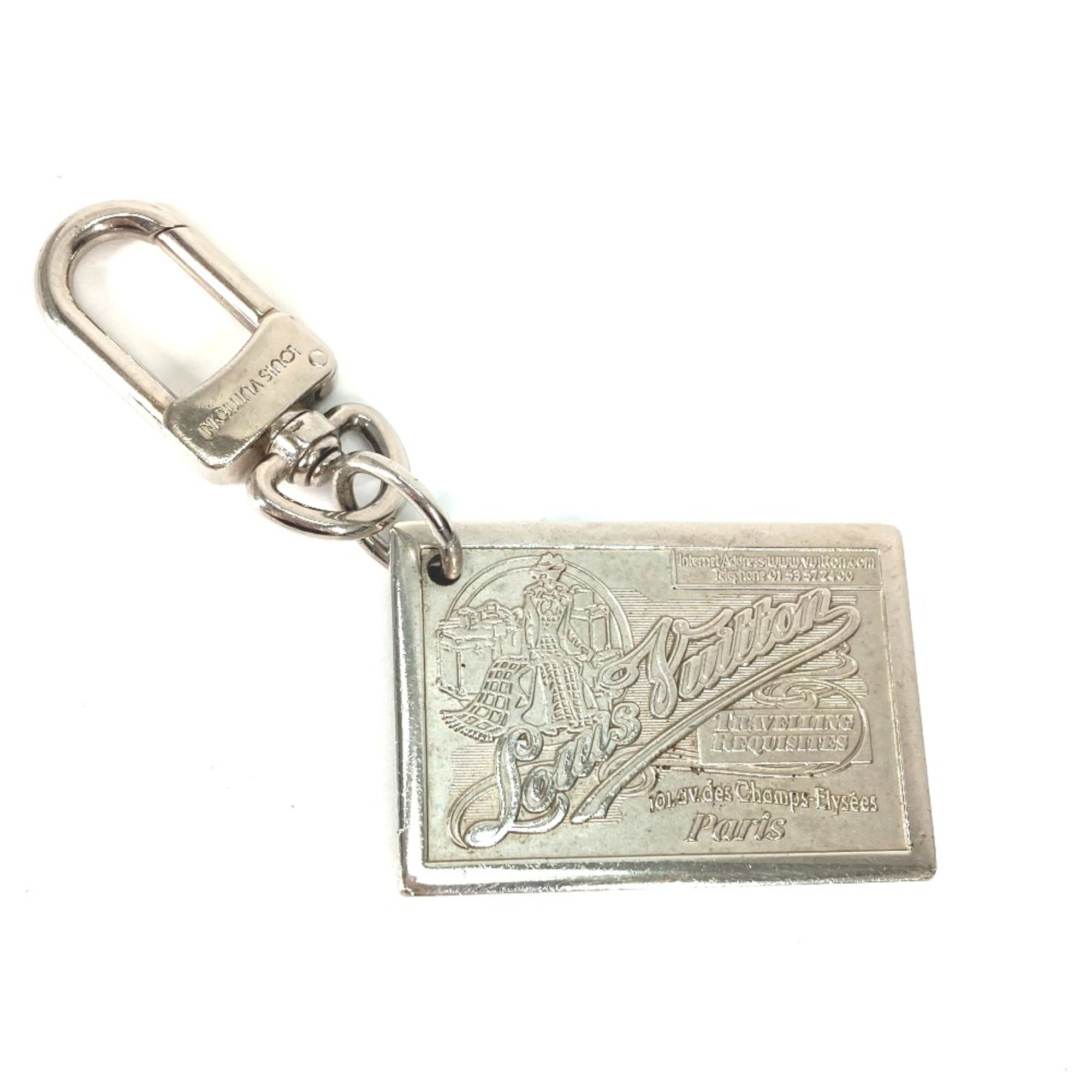 Louis Vuitton M65374 Bag Charm Key Holder Silver