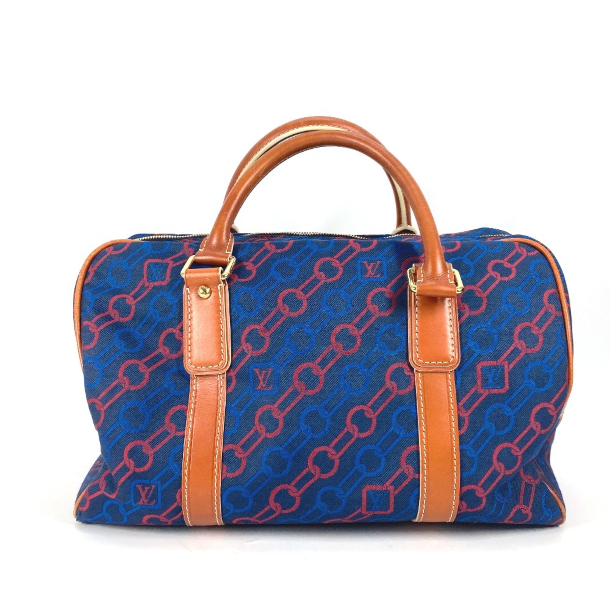 Louis Vuitton M95147 Travel goods Travel bags Bags Shoulder Bag Shoulder Bag Duffle Bag blue Brown