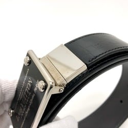 Louis Vuitton M6820 35MM belt belt Black SilverHardware