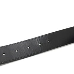 Louis Vuitton M6820 35MM belt belt Black SilverHardware