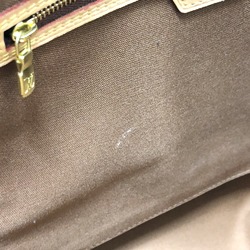 Louis Vuitton M47028 Monogram Tote Bag Brown GoldHardware