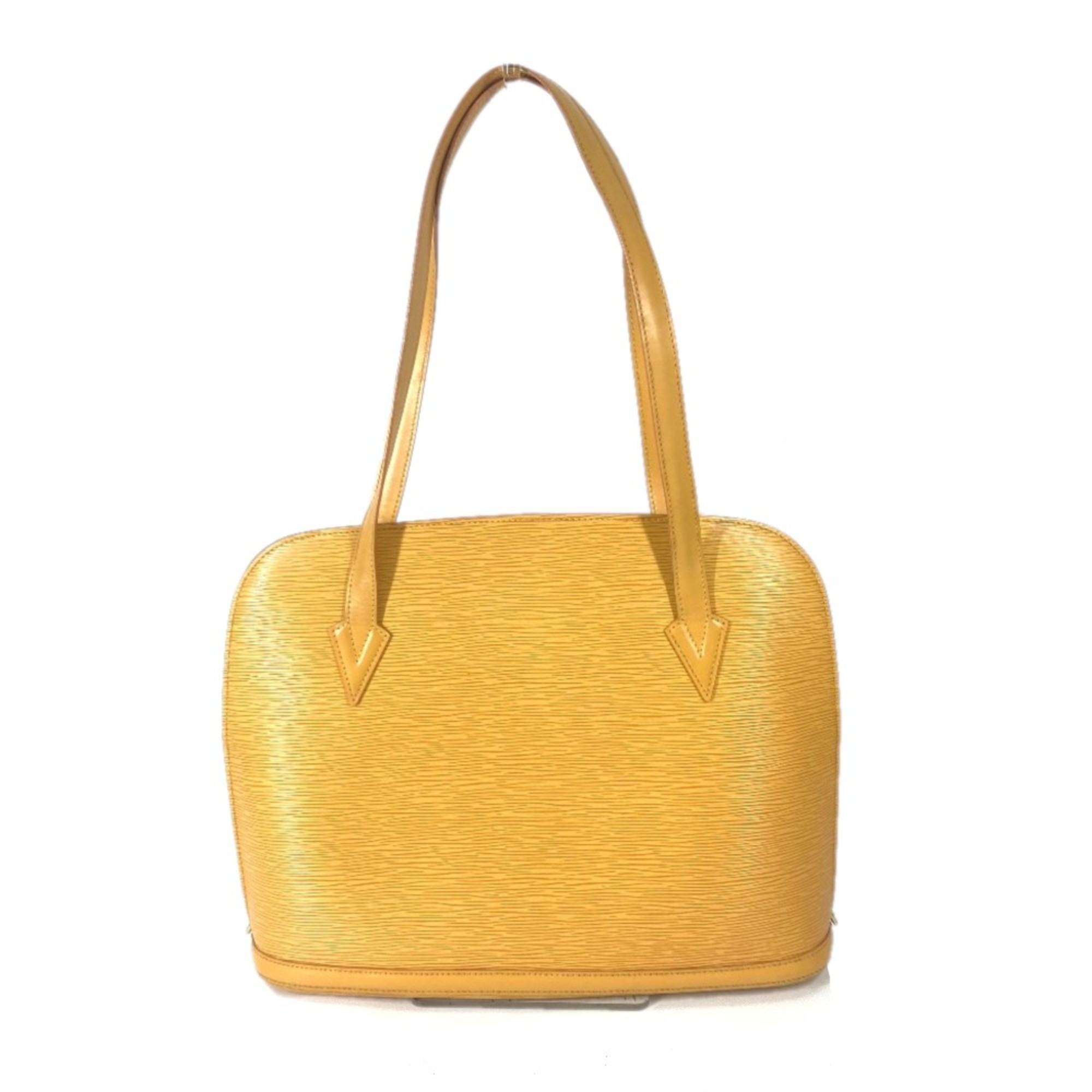 Louis Vuitton M52289 Epi Shoulder Shoulder Bag Tassiri Yellow yellow