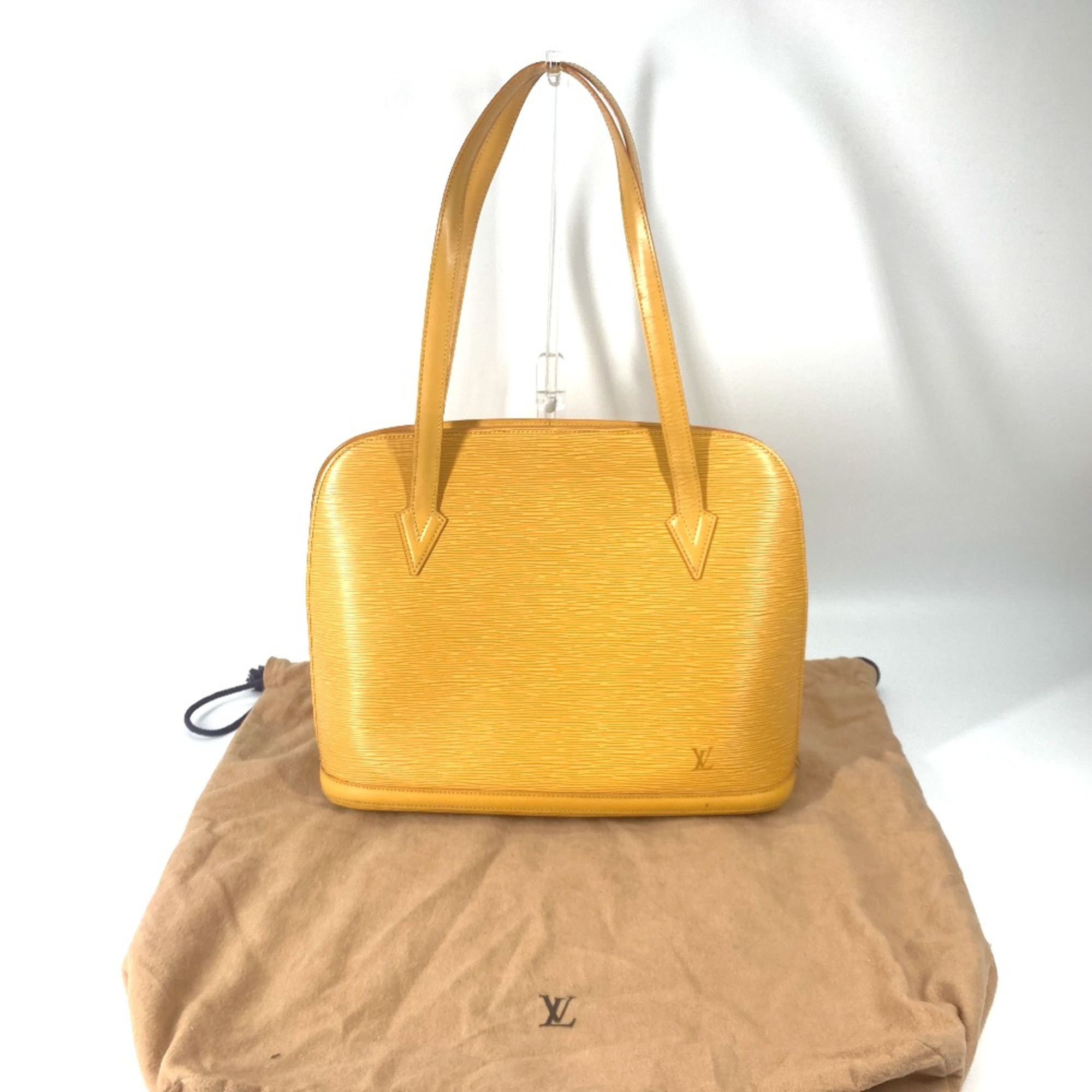 Louis Vuitton M52289 Epi Shoulder Shoulder Bag Tassiri Yellow yellow