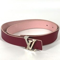 Louis Vuitton M6117W belt Light pink Wine red Based