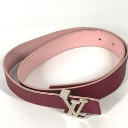 Louis Vuitton M6117W belt Light pink Wine red Based