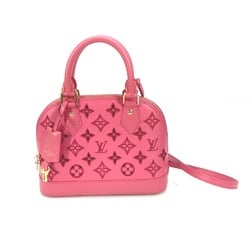 Louis Vuitton M22878 LV Broderie Anglaise 2WAY Bag Hand Bag Crossbody Shoulder Bag Rose pink