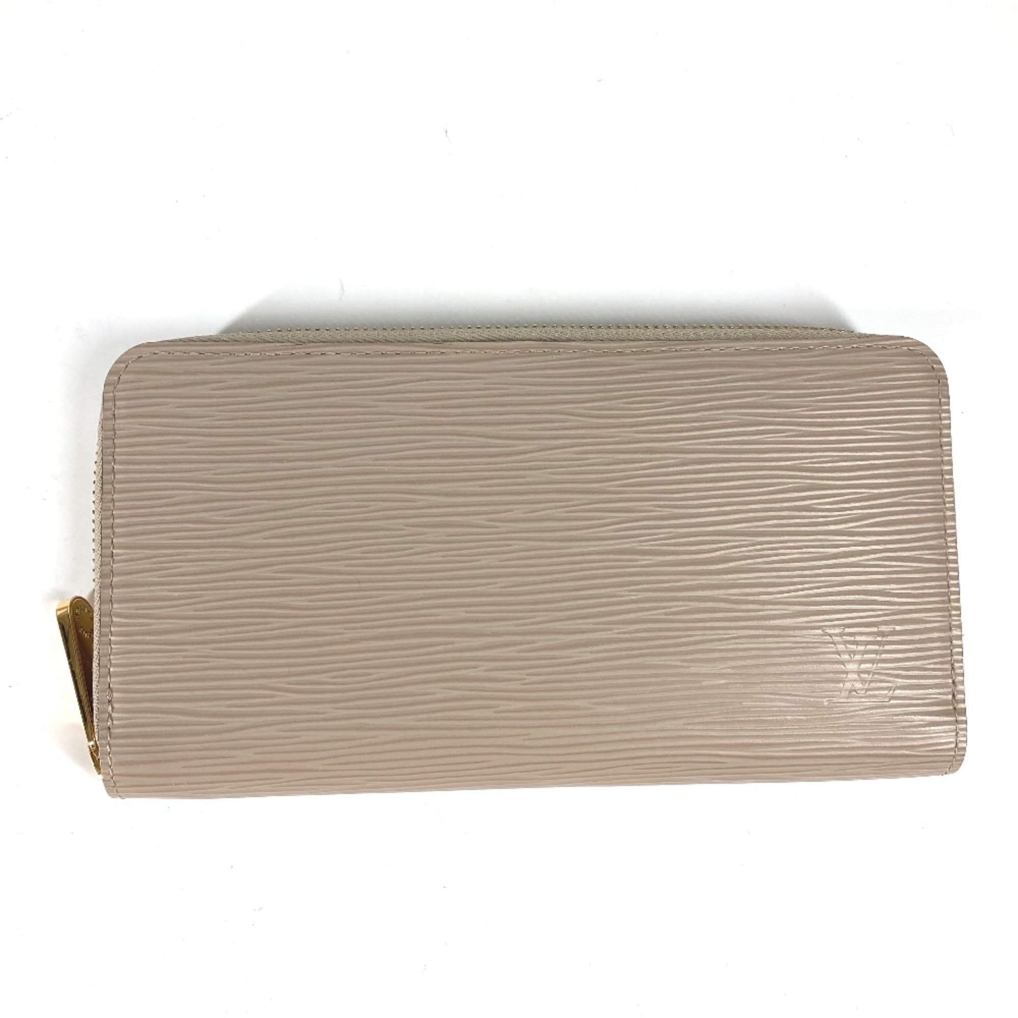 Louis Vuitton M67805 Epi Zip Around Long Wallet Galet Beige