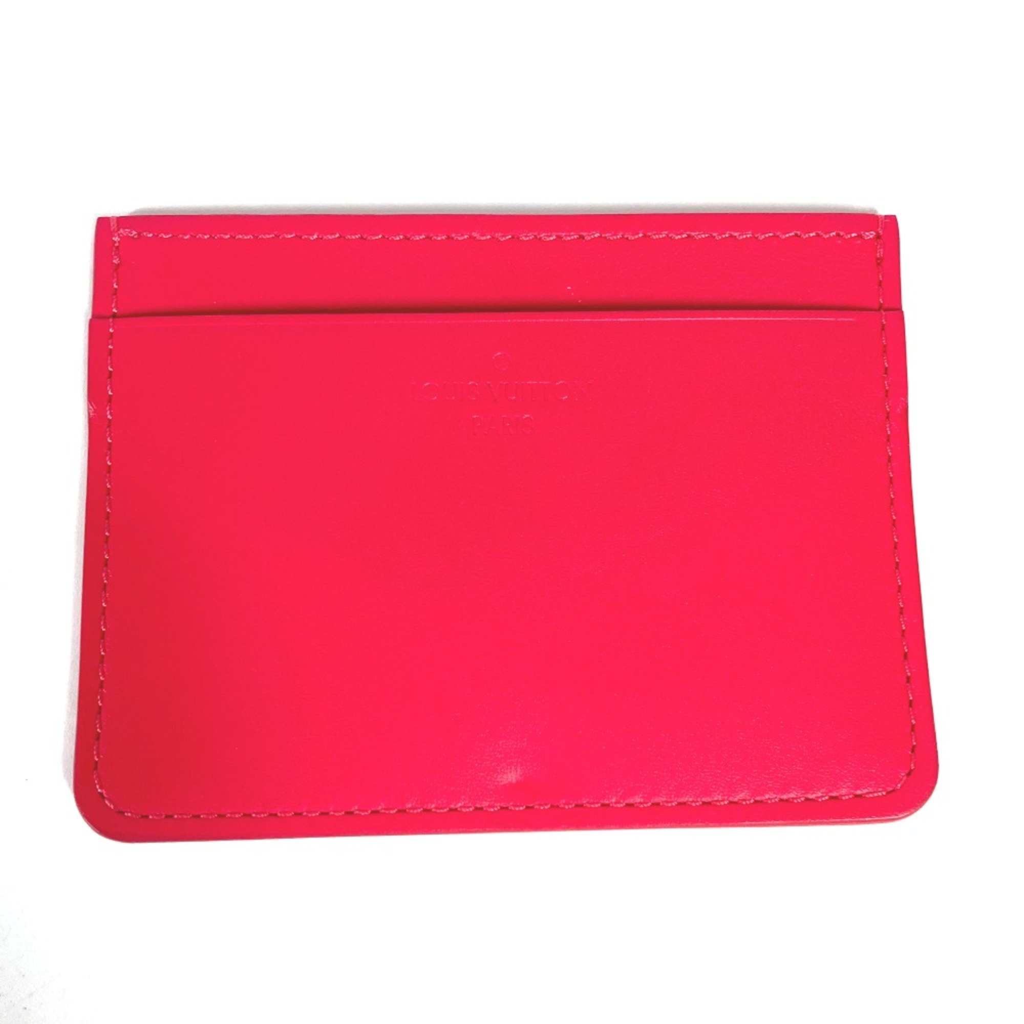 Louis Vuitton M61689 MonogramVernis Flap coin purse and card case included Long Wallet Hot pink pink