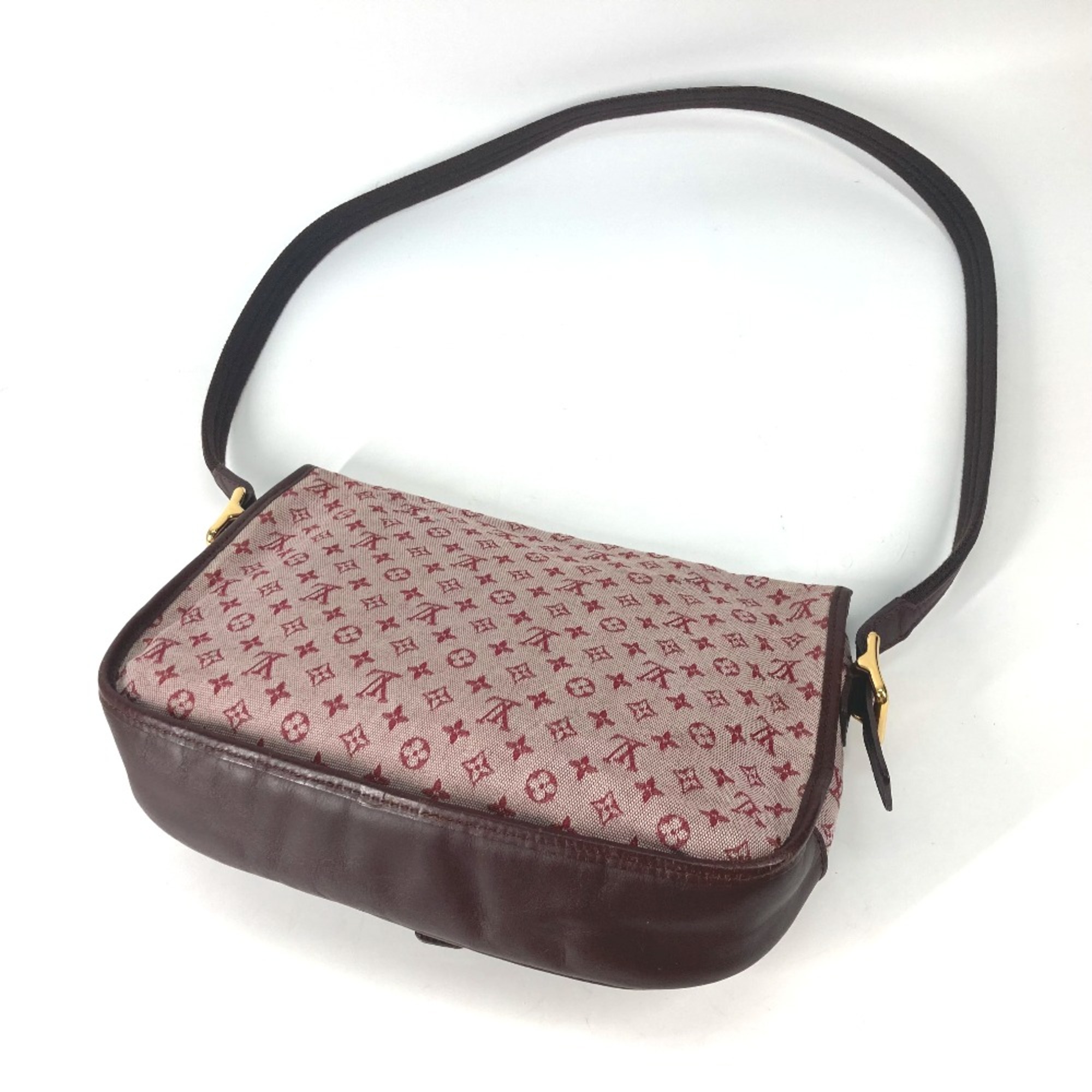 Louis Vuitton M92671 Monogram mini Crossbody bag Pochette Shoulder Bag Slys Red