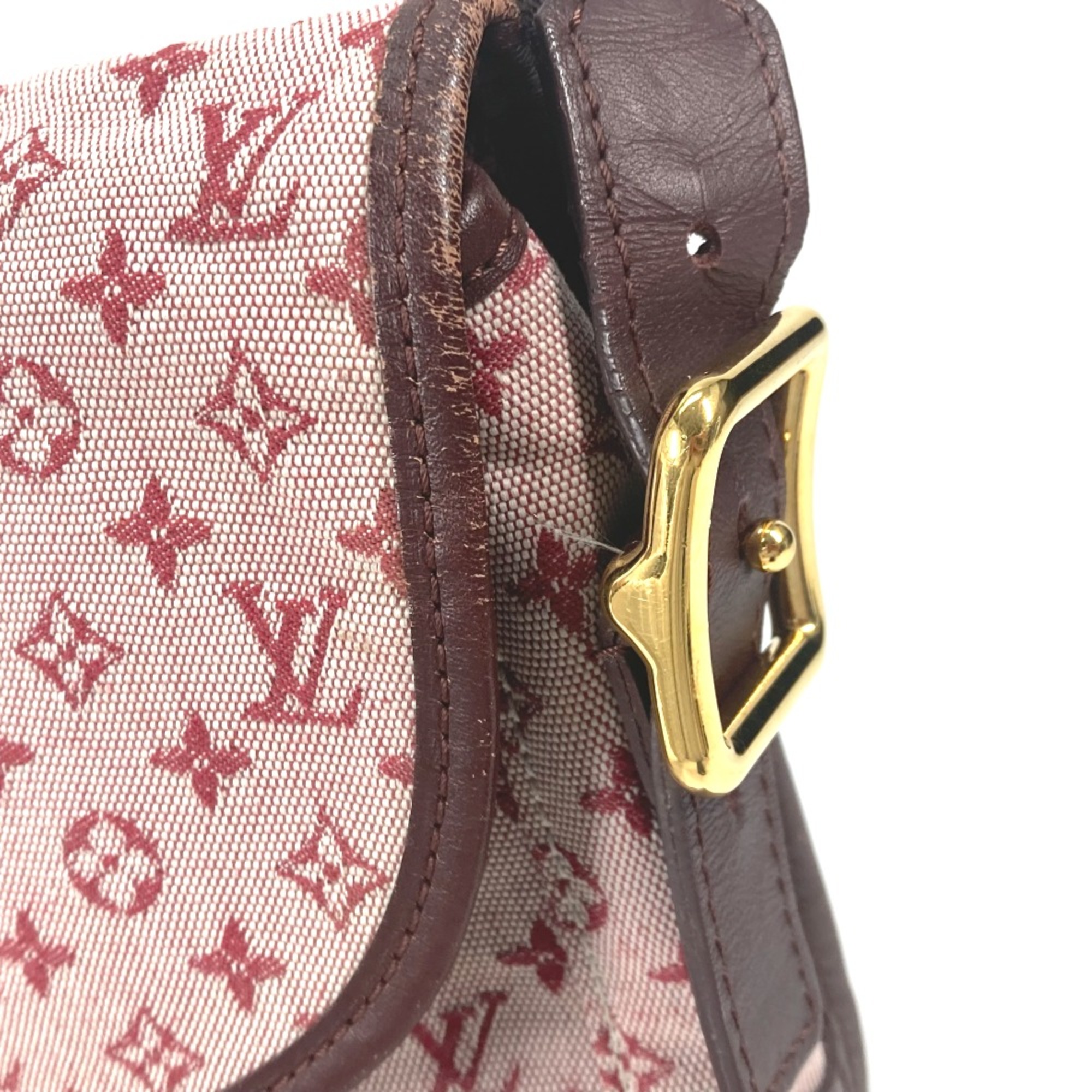 Louis Vuitton M92671 Monogram mini Crossbody bag Pochette Shoulder Bag Slys Red