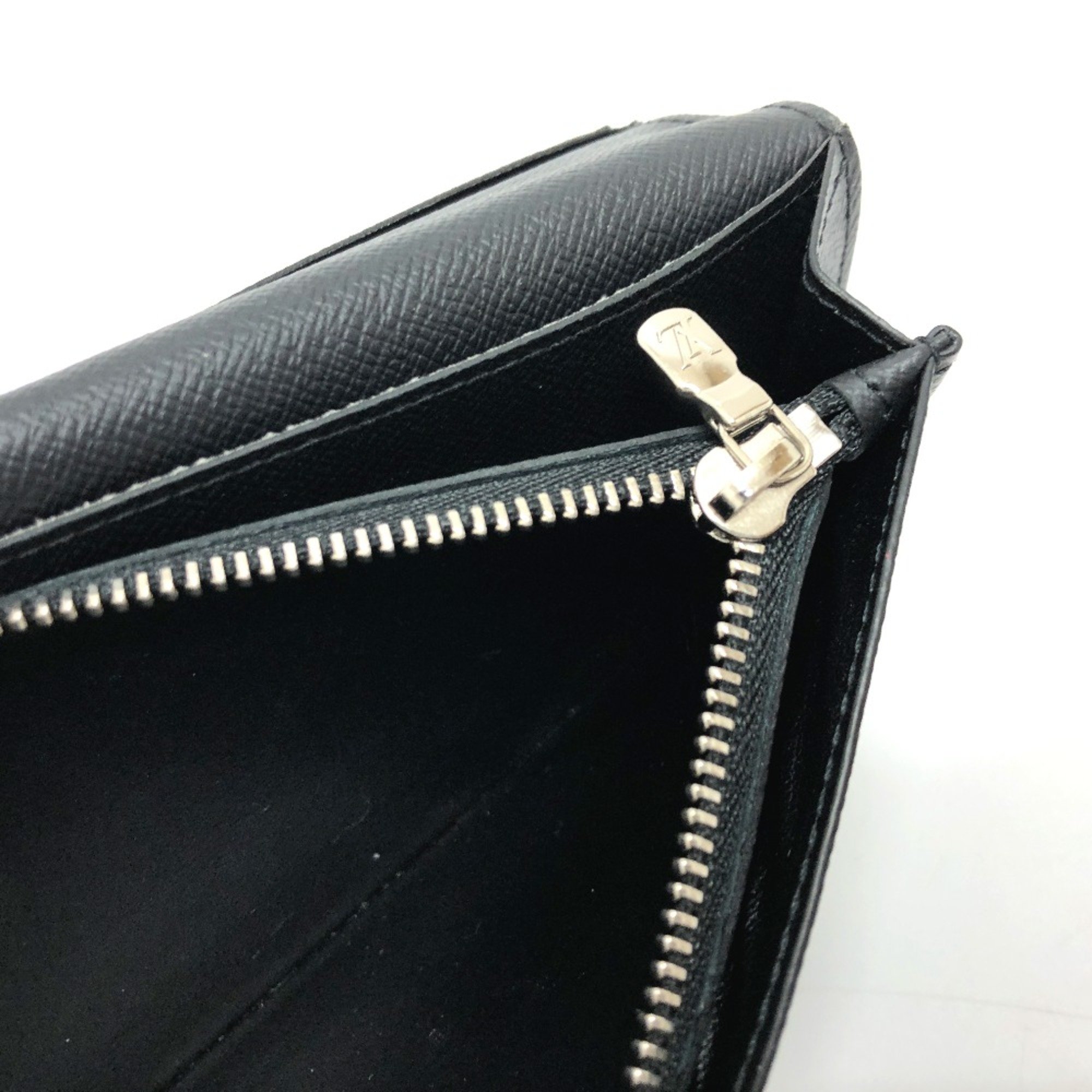 Louis Vuitton M30285 Long Wallet Black SilverHardware