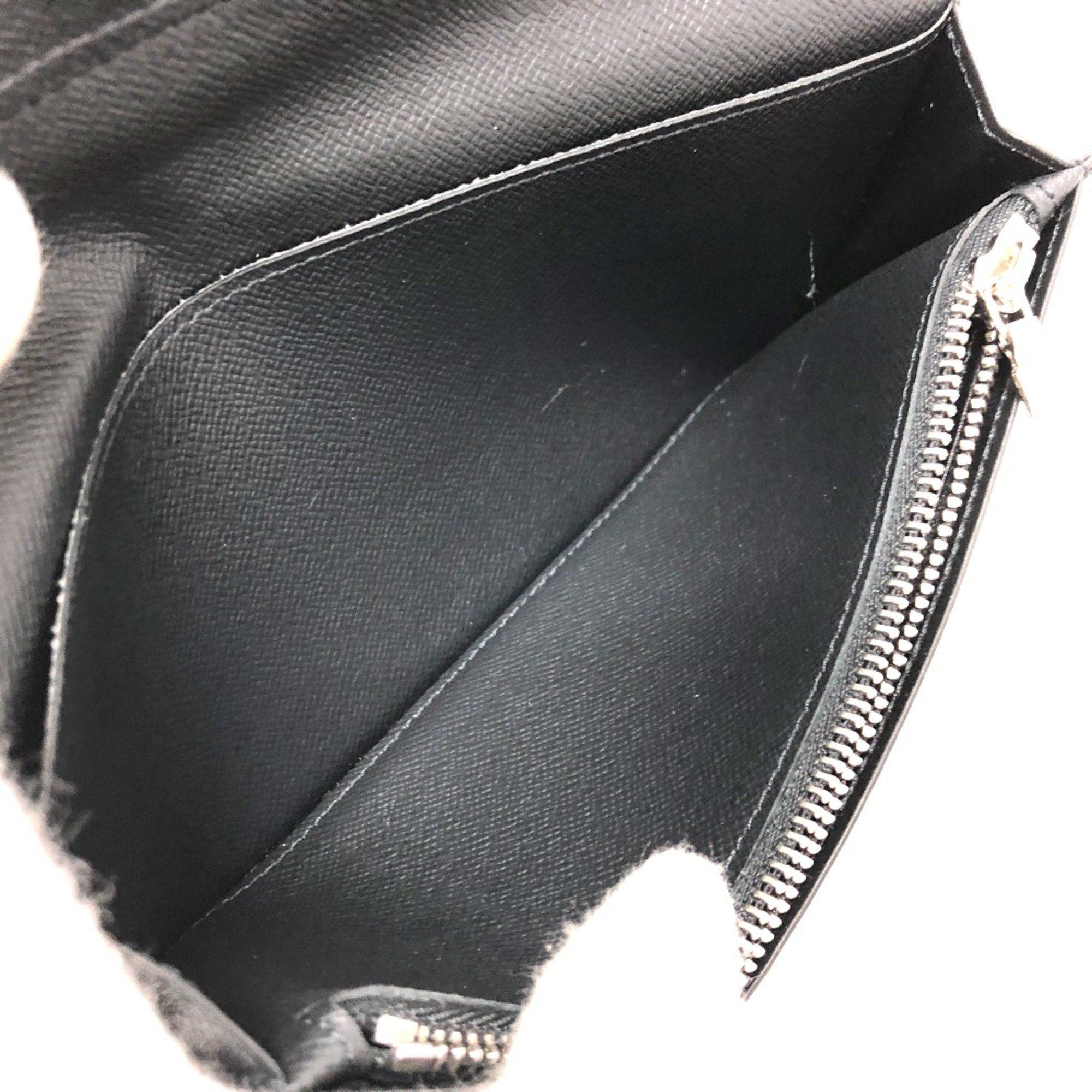 Louis Vuitton M30285 Long Wallet Black SilverHardware