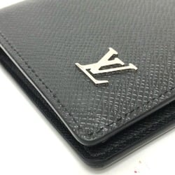 Louis Vuitton M30285 Long Wallet Black SilverHardware