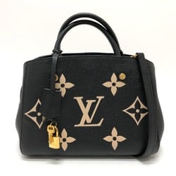 Louis Vuitton M45778 MonogramEmpreinte 2WAY Bag  Shoulder Bag  Crossbody Shoulder Bag Hand Bag Black GoldHardware