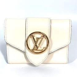 Louis Vuitton M69176 Compact wallet Trifold wallet claim Beige