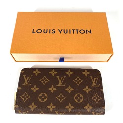 Louis Vuitton M41895 Monogram Zip Around Long Wallet Fuchsia Brown