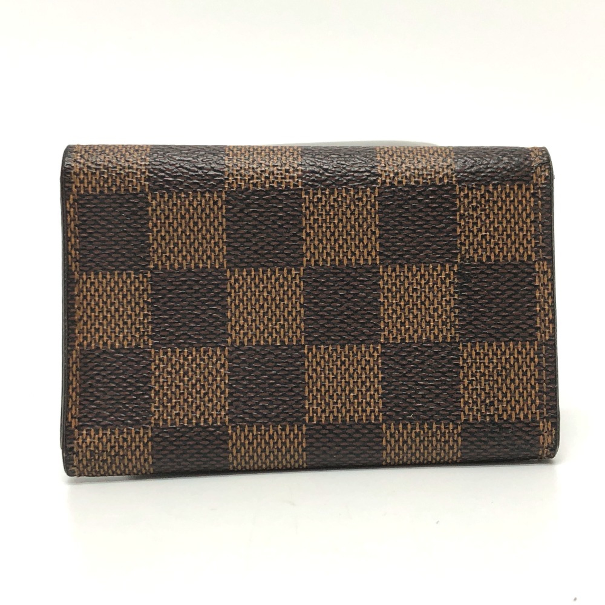 Louis Vuitton N62630 Damier 6 key case Key Case Ebene Brown GoldHardware