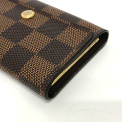 Louis Vuitton N62630 Damier 6 key case Key Case Ebene Brown GoldHardware