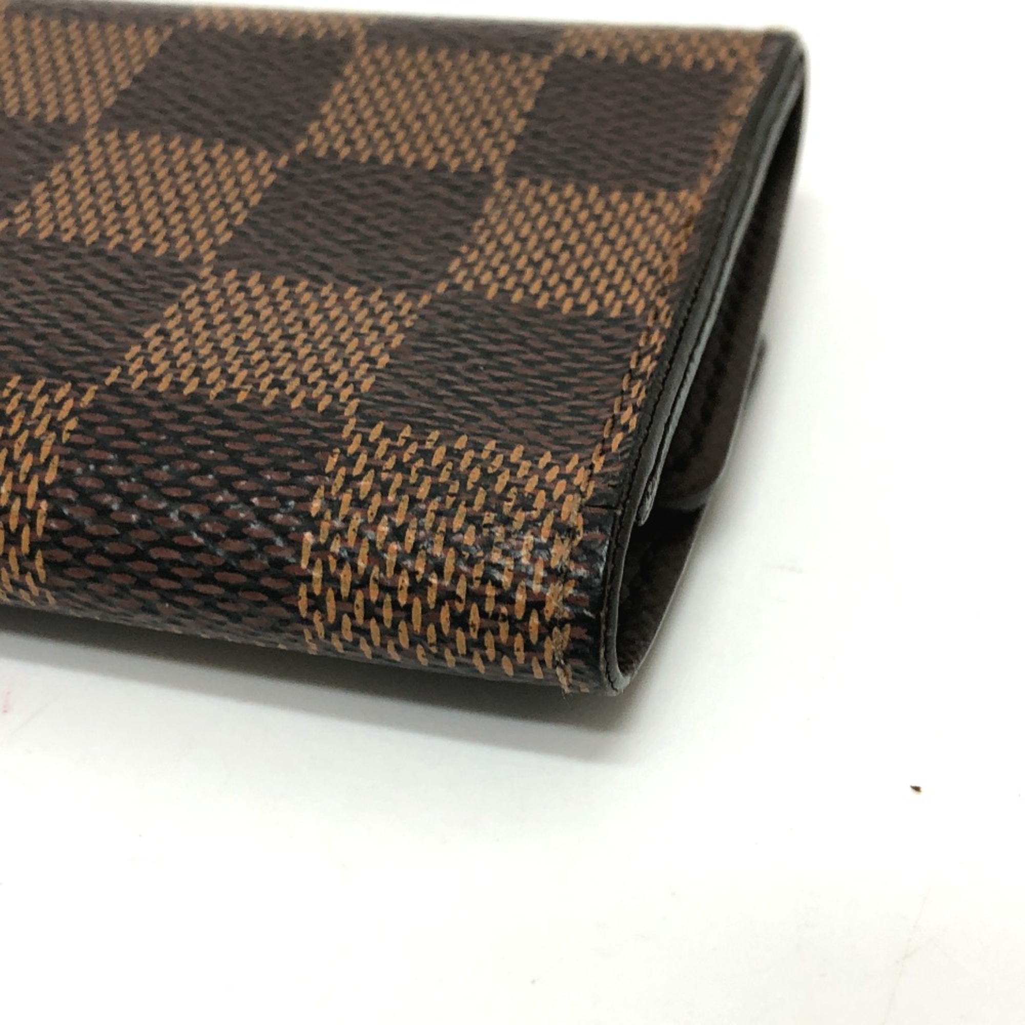 Louis Vuitton N62630 Damier 6 key case Key Case Ebene Brown GoldHardware