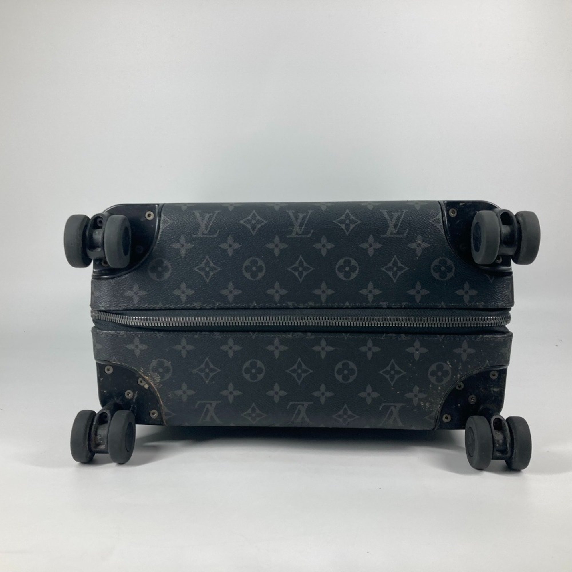 Louis Vuitton M23002 MonogramEclipse suitcase bag 4 wheel trolley Carry Bag Black