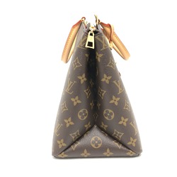 Louis Vuitton M45898 2WAY bag Hand Bag Brown Red/GoldHardware