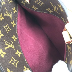 Louis Vuitton M45898 2WAY bag Hand Bag Brown Red/GoldHardware