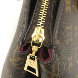 Louis Vuitton M45898 2WAY bag Hand Bag Brown Red/GoldHardware