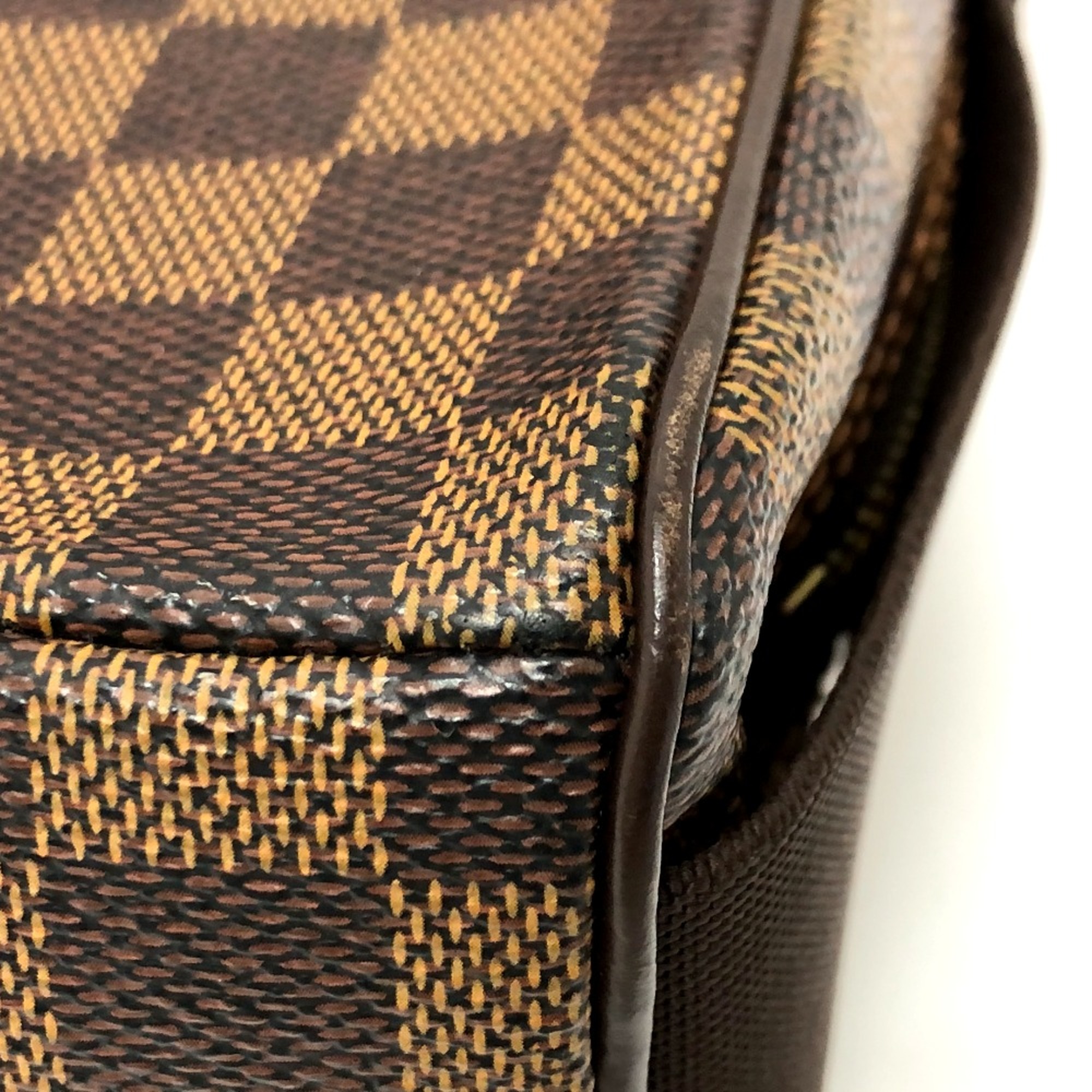 Louis Vuitton N41442 Damier Crossbody Bags Pochette Shoulder Bag Ebene Brown GoldHardware