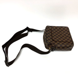 Louis Vuitton N41442 Damier Crossbody Bags Pochette Shoulder Bag Ebene Brown GoldHardware