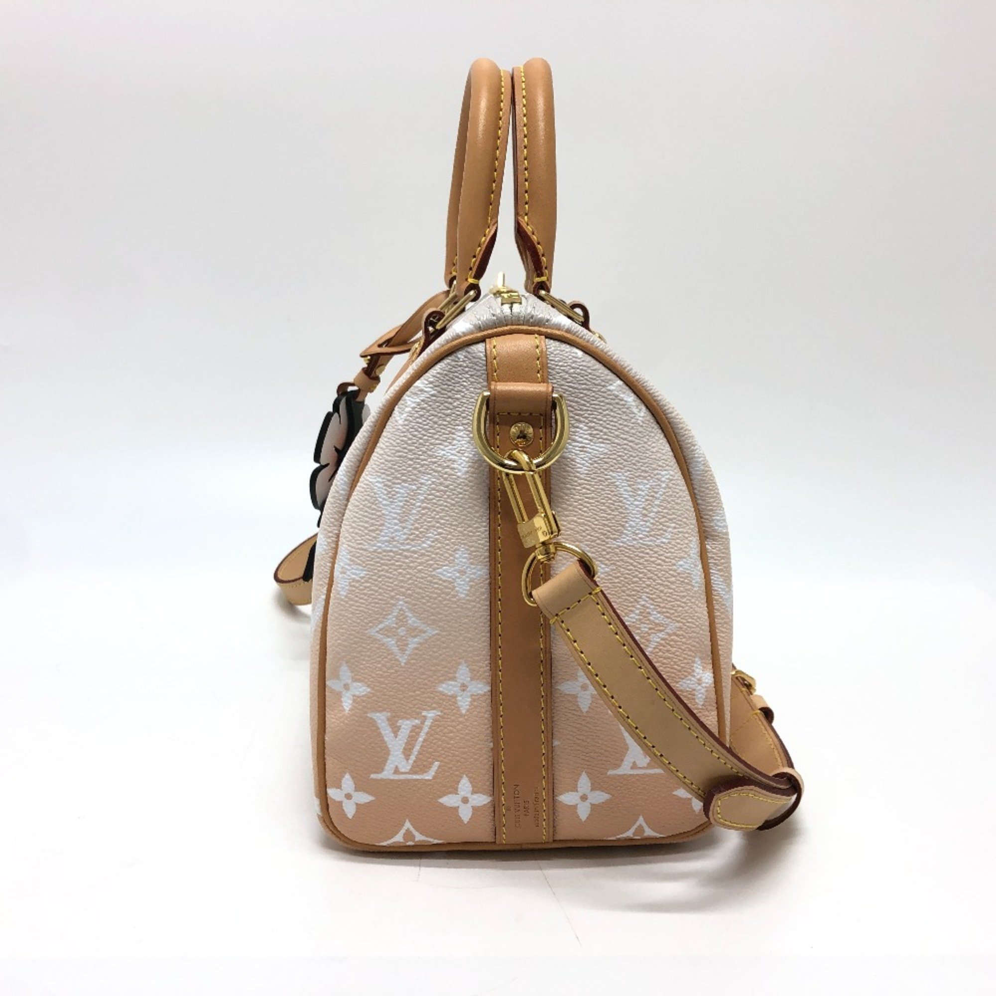 Louis Vuitton M45722 Monogram Giant Gradient 2WAY Mini Duffle Bag Bag Shoulder Bag Bloom pink GoldHardware