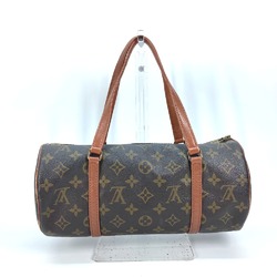 Louis Vuitton M51365 Monogram Old model cylindrical Shoulder Bag Hand Bag Brown