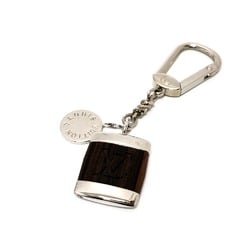 Louis Vuitton M65337 Key ring Bag Charm Brown Silver