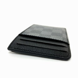 Louis Vuitton N62666 IC case business card holder Card Case Black