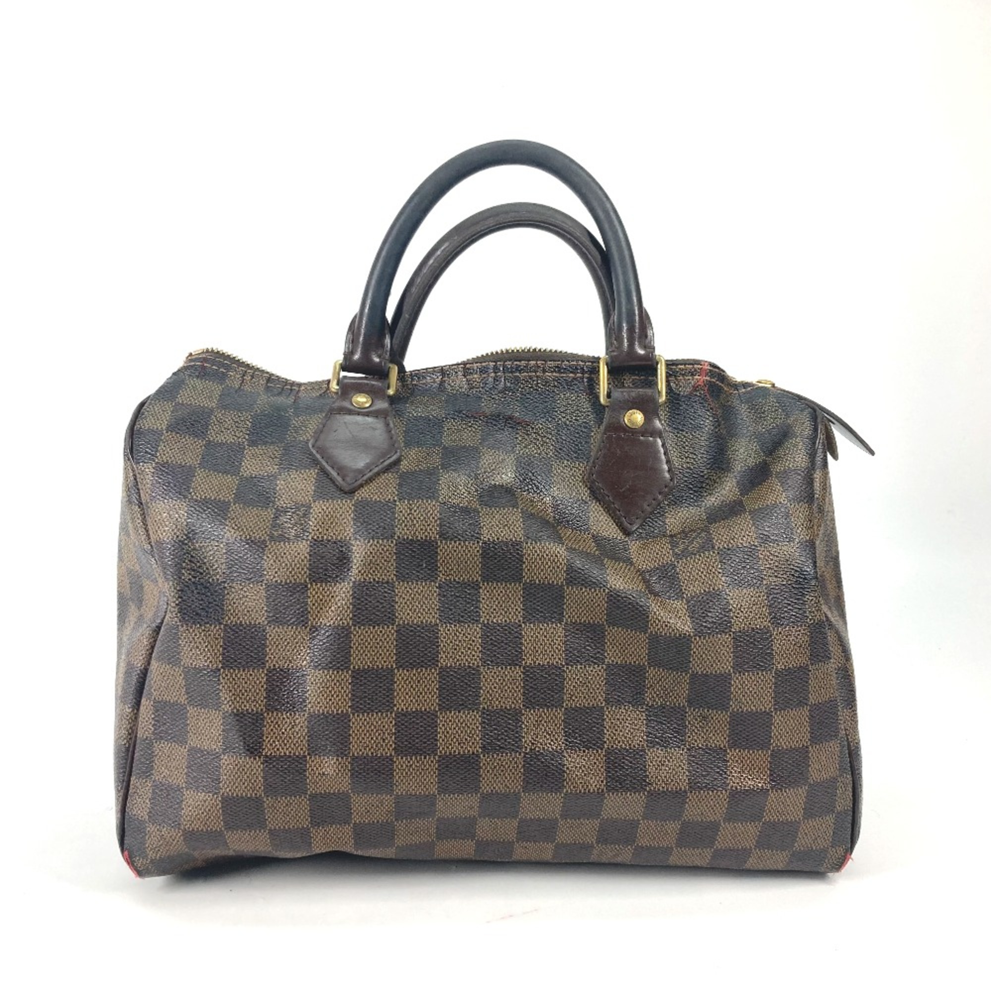 Louis Vuitton N41531 Damier Bag Mini Duffle Bag Hand Bag Ebene Brown