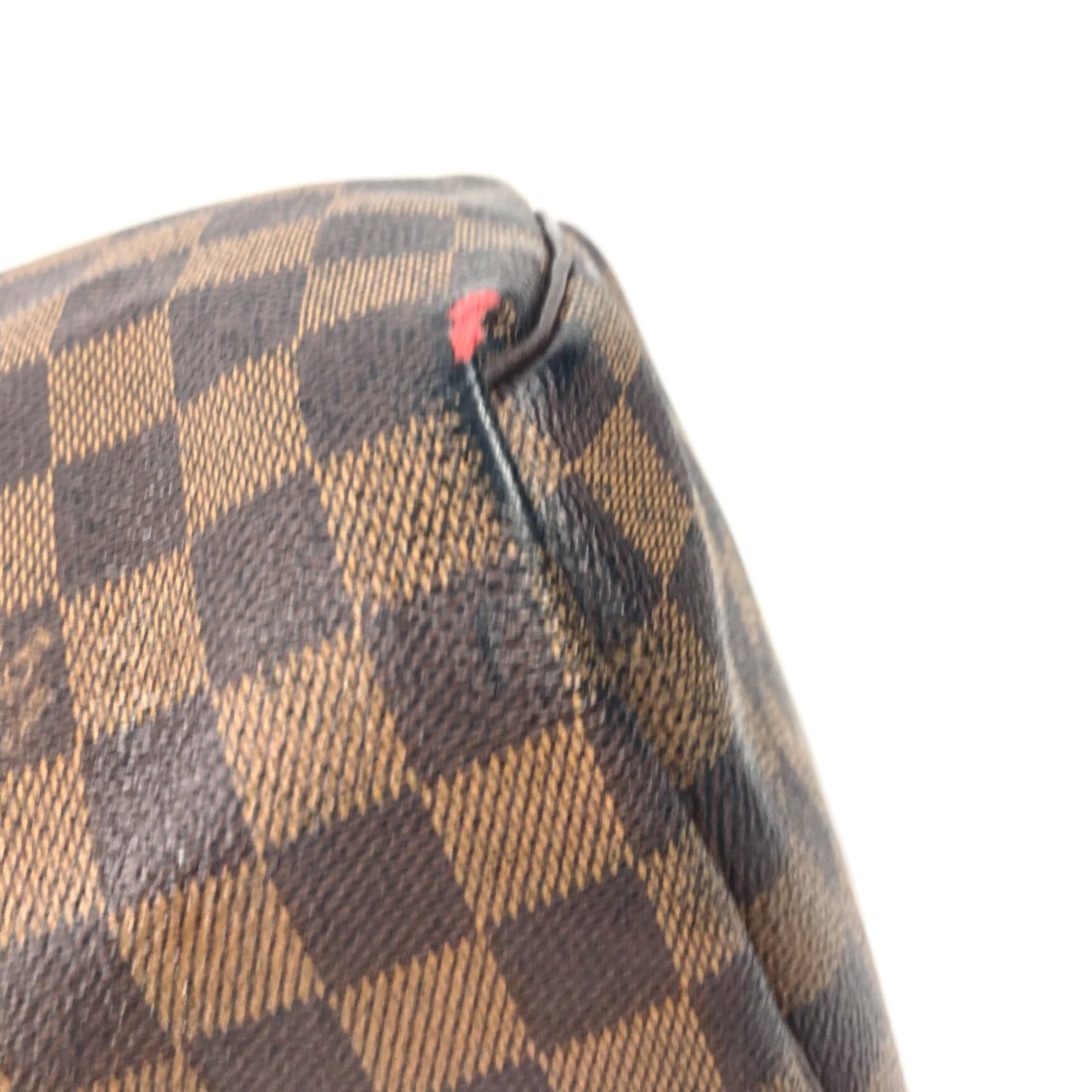 Louis Vuitton N41531 Damier Bag Mini Duffle Bag Hand Bag Ebene Brown