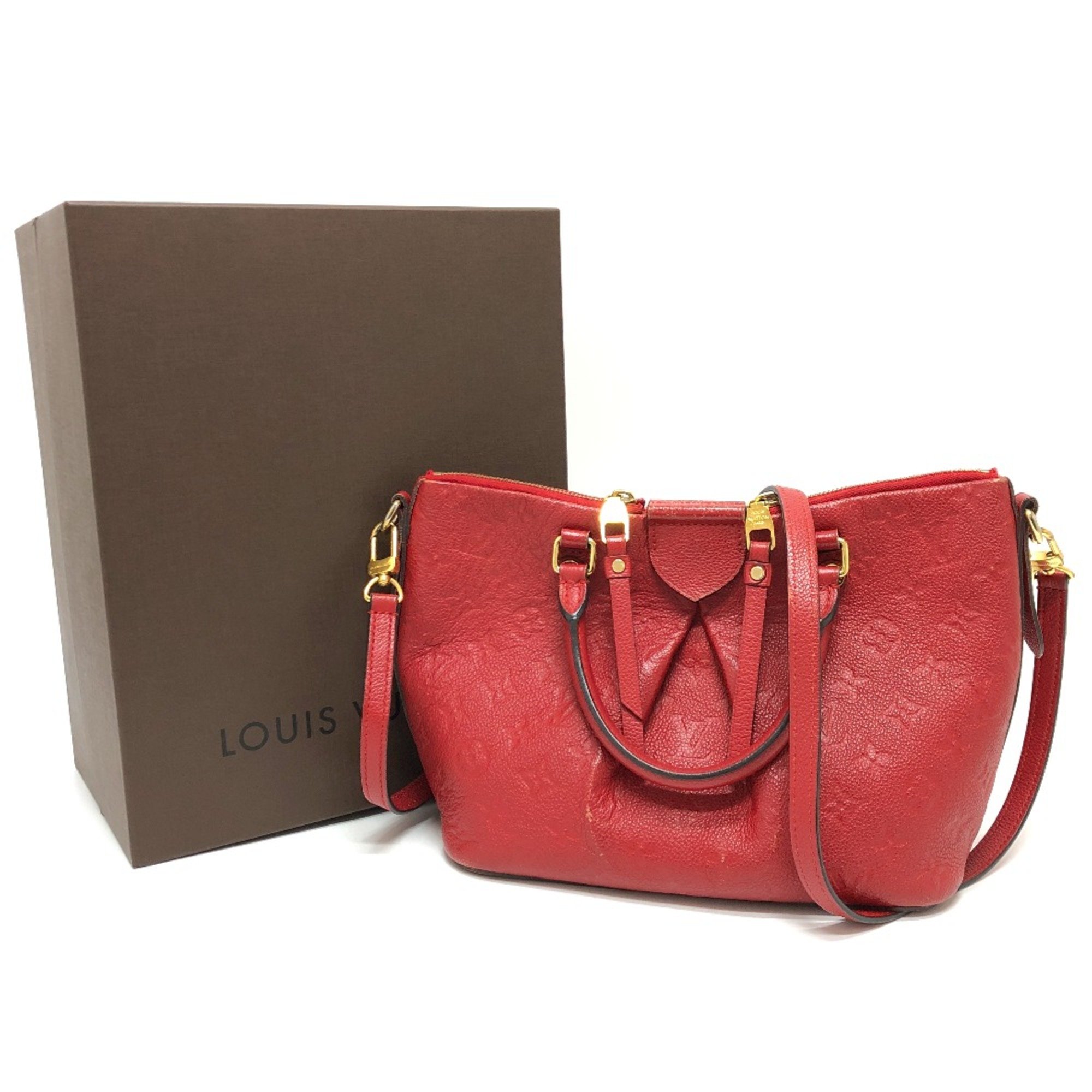 Louis Vuitton M50638 2WAY Bag Shoulder Bag Crossbody Hand Bag Slys Red GoldHardware