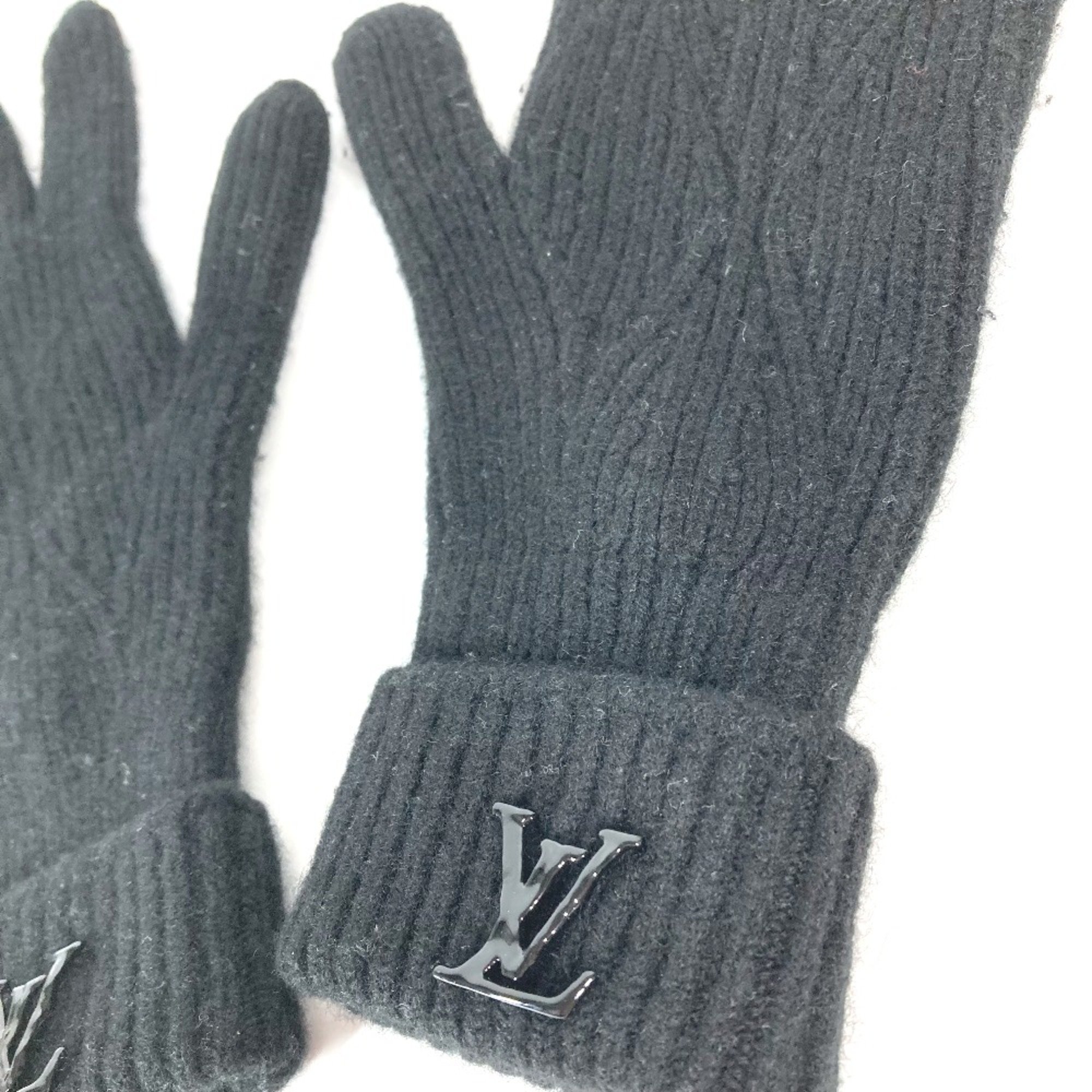 Louis Vuitton M77960 Glove gloves Noir Black