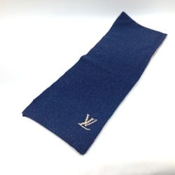 Louis Vuitton Monogram flower Scarf Navy Beige