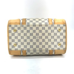 Louis Vuitton N52001 Damier Azur Mini Duffle Bag Hand Bag White