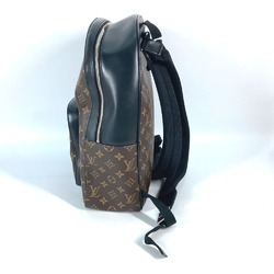 Louis Vuitton M45349 Monogram-Macassar backpack bag Backpack Brown Black