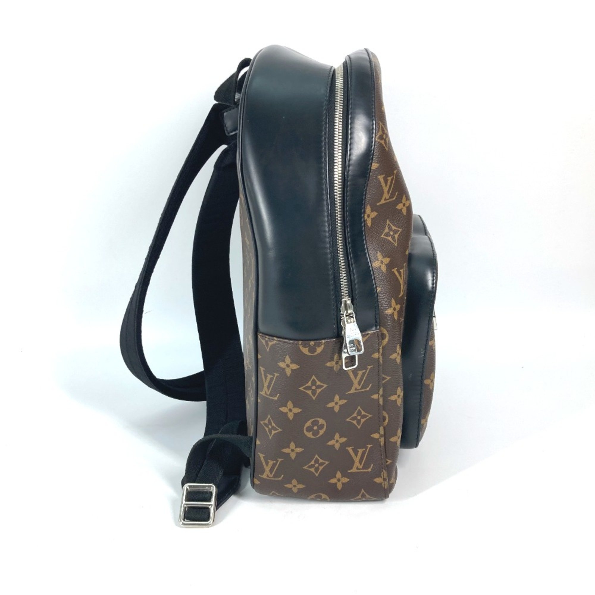 Louis Vuitton M45349 Monogram-Macassar backpack bag Backpack Brown Black