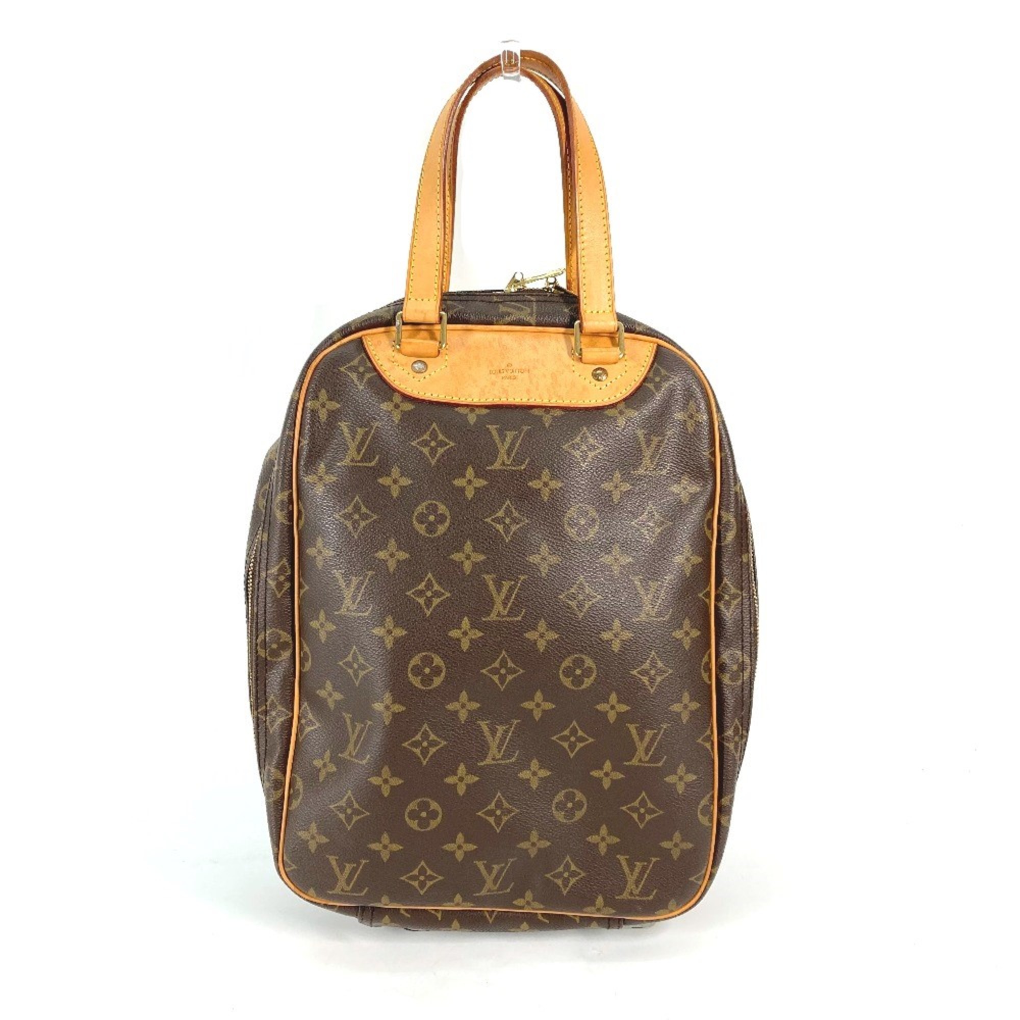 Louis Vuitton M41450 Monogram shoe bag bag Hand Bag Brown