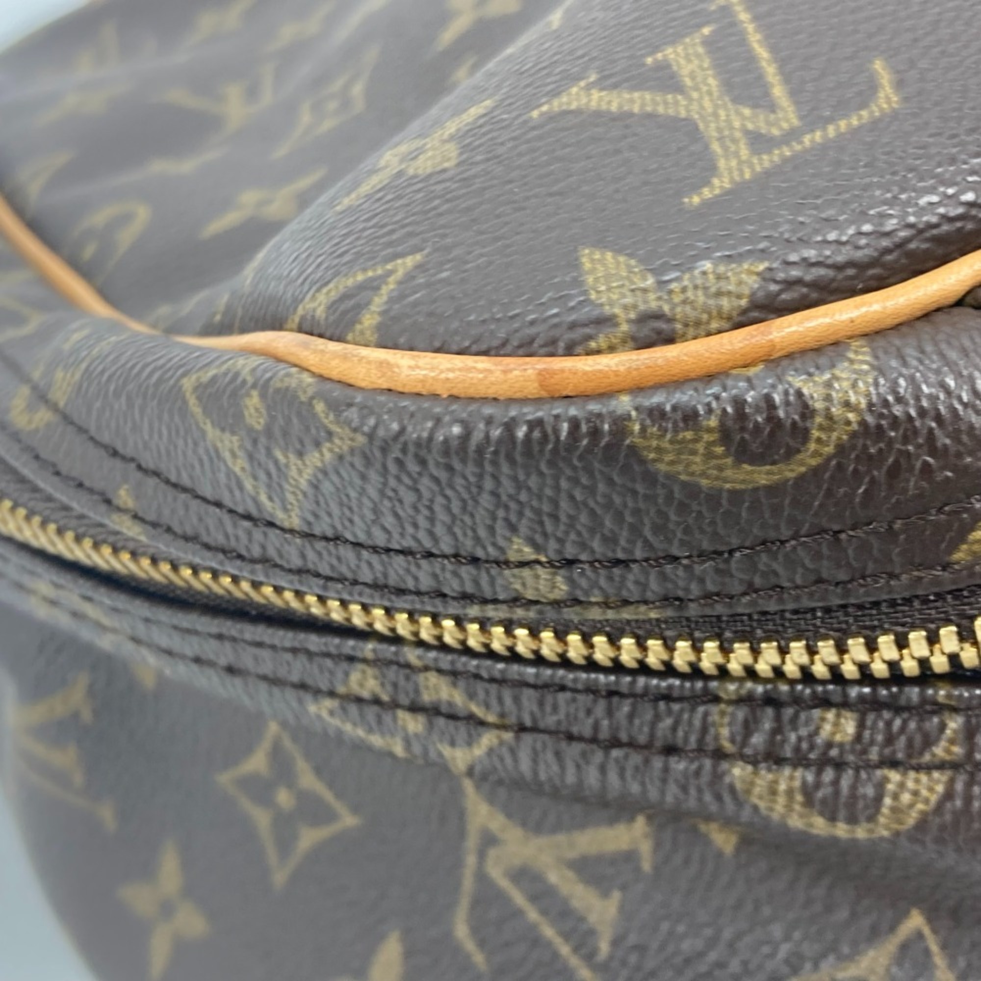 Louis Vuitton M41450 Monogram shoe bag bag Hand Bag Brown