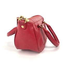 Louis Vuitton M5891E Epi 2WAY Shoulder Bag Crossbody Hand Bag Castilian red Red